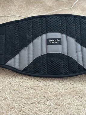 Men’s Black and Gray Lumbar Support Belt(L/XL)